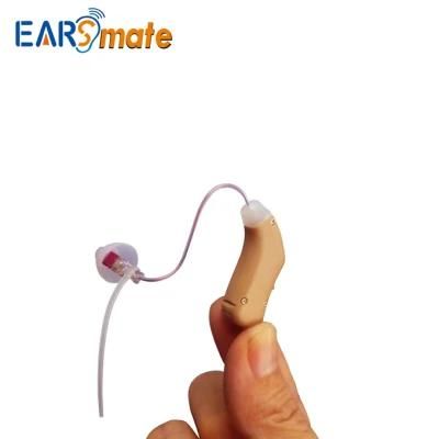 Mini Bte Discreet Earsmate Ric Hearing Aid for Elderly Hearing Loss