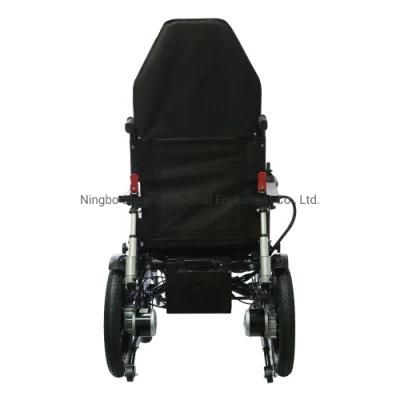 Medical Equipment Folding Motorized Power Electric Reclining Wheel Chair for Disabled Power Chair