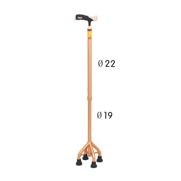 Factory Wholesales High Quality Non-Silp 4 Legs Walking Stick for The Elderly