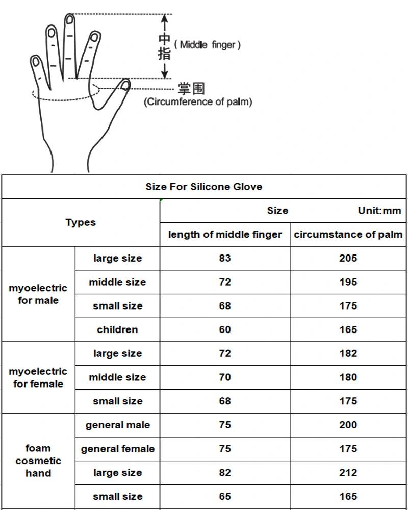 Prosthetic Components Cable Control and Mechanical Prosthesis Hand for Ae