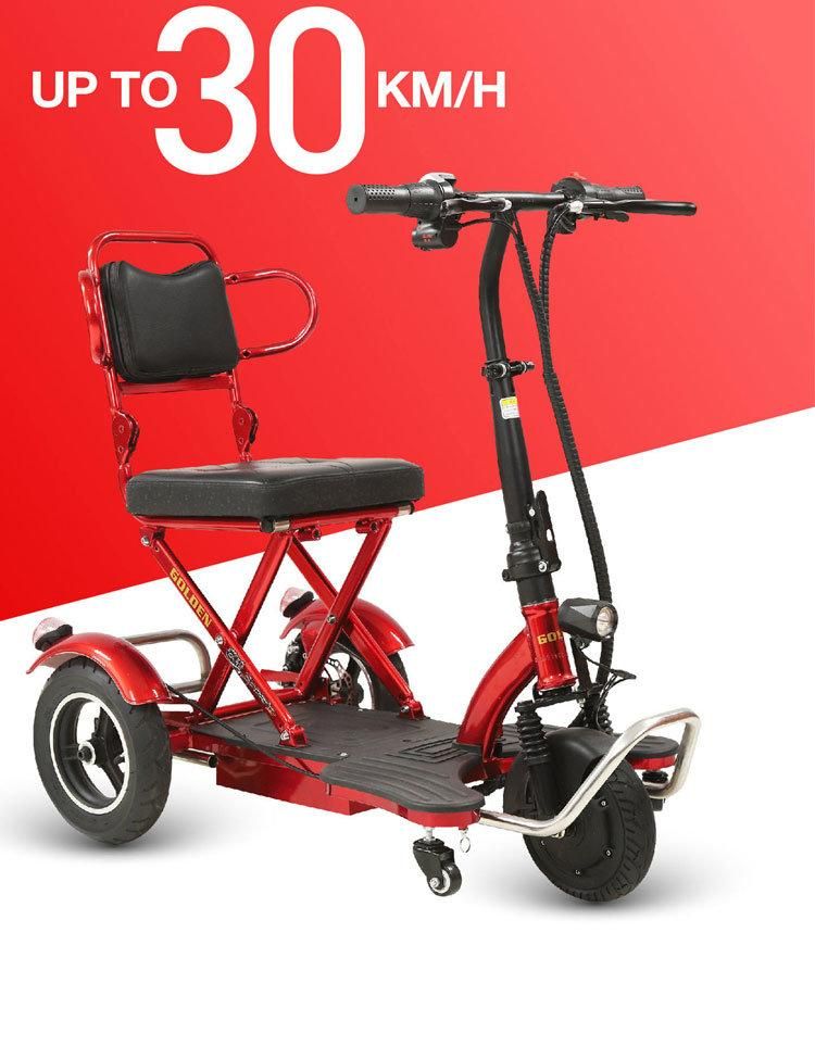 with CE Approved Motorcycle Electric Mobility Scooter Disabled Scooter for Disable with Three Wheel Cheap