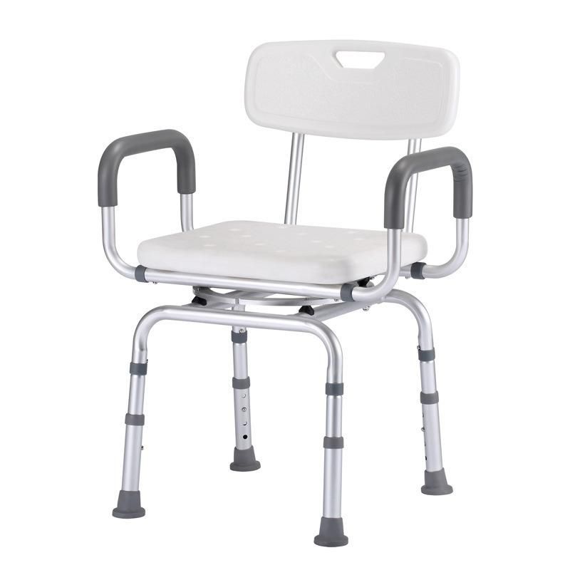 CE Approved Aluminium Brother Medical Plastic Shower Bath Chair for Disabled