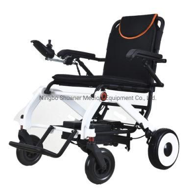 Power Chair Folding Portable Automatic Electric Motors Lightweight Motorized Wheelchair