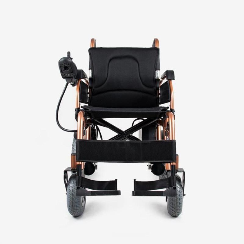 Heavy Duty Handicapped Equipment Outdoor Powered Motorized Folding Electric Wheelchair