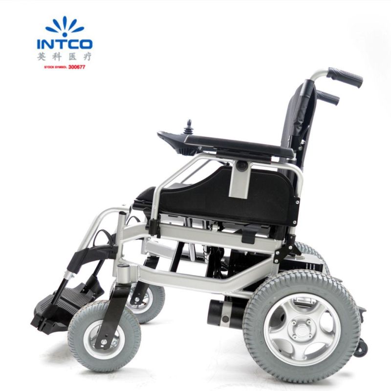 Medical Equipment Folding Electric Wheelchair Adapted to Various Roads