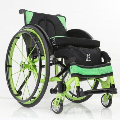 Lightweight Folding Aluminum Manual Wheelchair