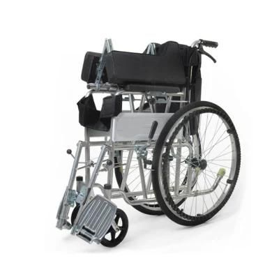 Folding Hand Push Adult Disabled Elderly Manual Portable Wheelchair for Sale Price