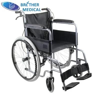 Cheap Price New Steel China Wheel Chair Foldable Silla De Ruedas Second Hand Wheelchair