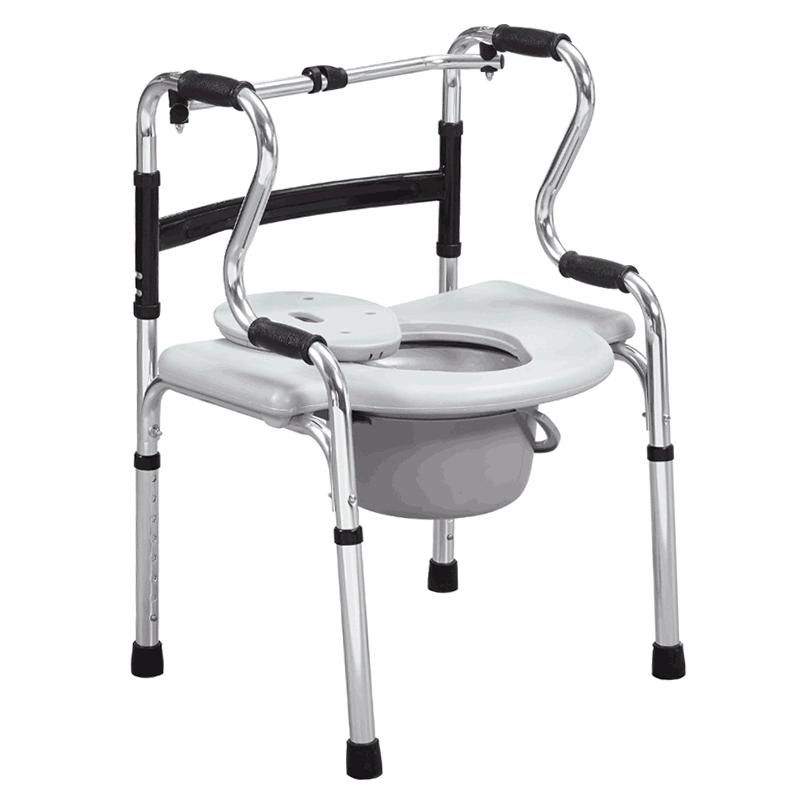 Folding Lightweight Commode Chair Toilet Chair