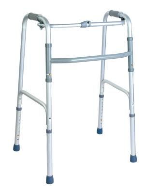 Elderly Orthopedic Semi-Upright Adjustable Aluminum Walking Frame