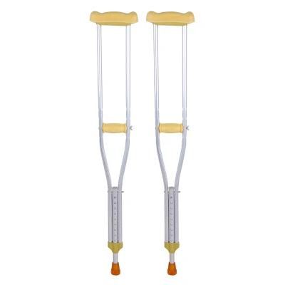 Medical Adjustable Colored Hand Free Aluminum Crutches for Kids and Adult