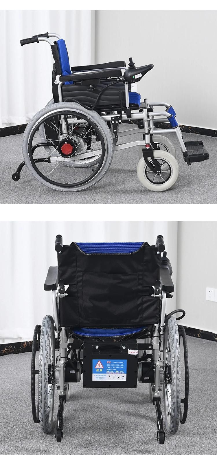 Automatic Portable Folding Handicapped Power Electric Wheelchair