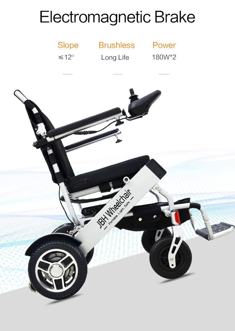 China Portable Powered Motorized Electric Wheelchair for Elder Persons for Sales