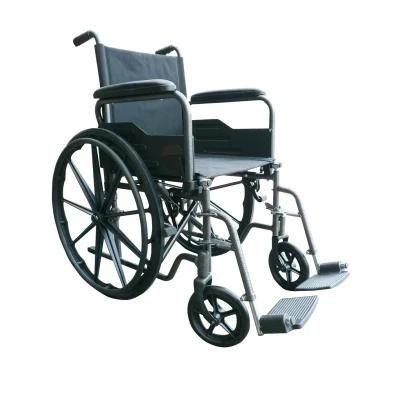 Steel Self Propelled Mag Wheel All Terrain Wheelchair