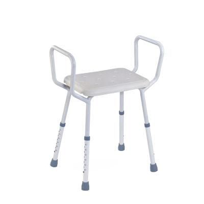 Aluminum Adjustable Bath Seat Shower Chair for Disabled and Elderly People