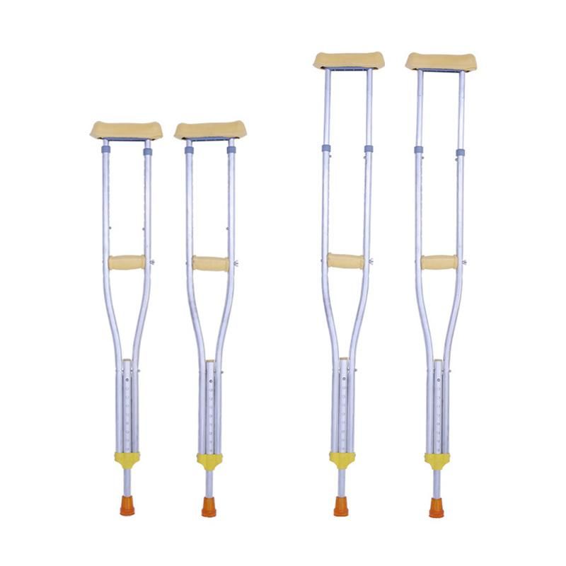 Luxurious Medical Aluminum Under Arm Elbow Crutch for Patient