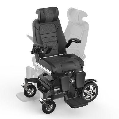 90 Degree Power Seat Rotation Electric Wheelchair