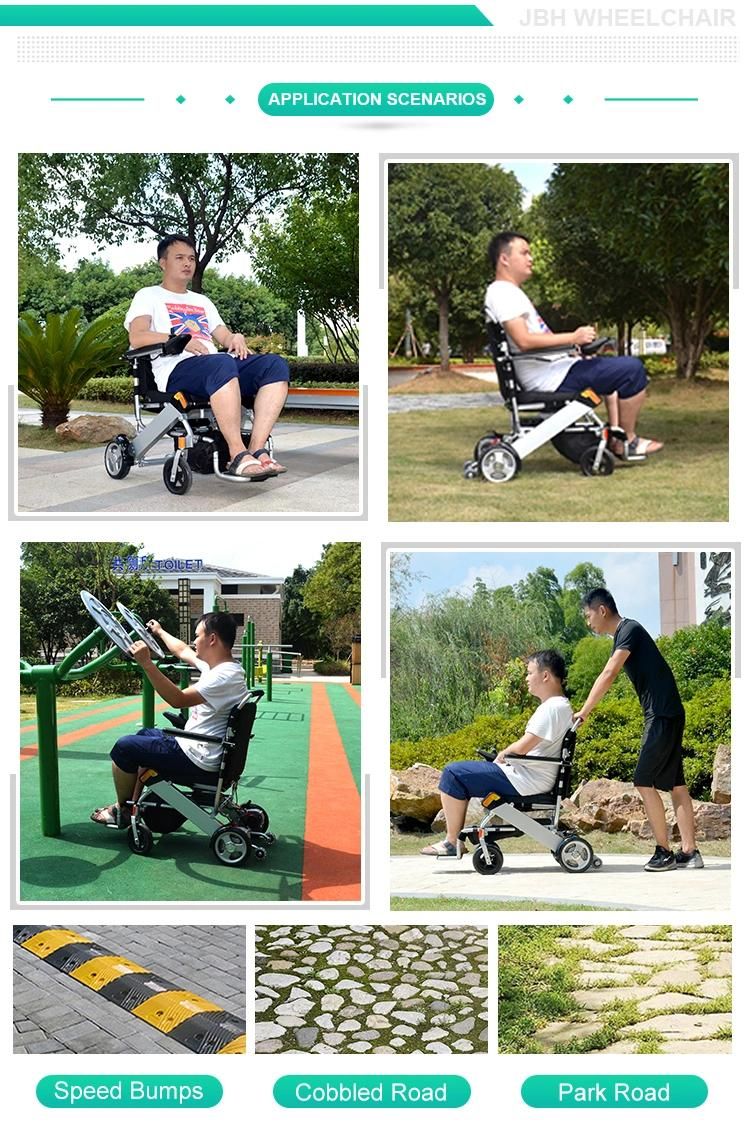 Folding Electric Wheelchair Portable and Lightweight Stock Service