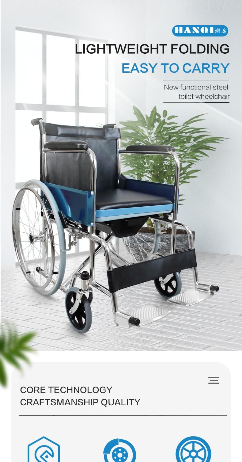 Hanqi Hq609 High Quality Manual Wheelchair for Disable