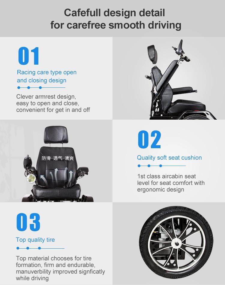 Heavy Duty Walking Stand up Wheelchair