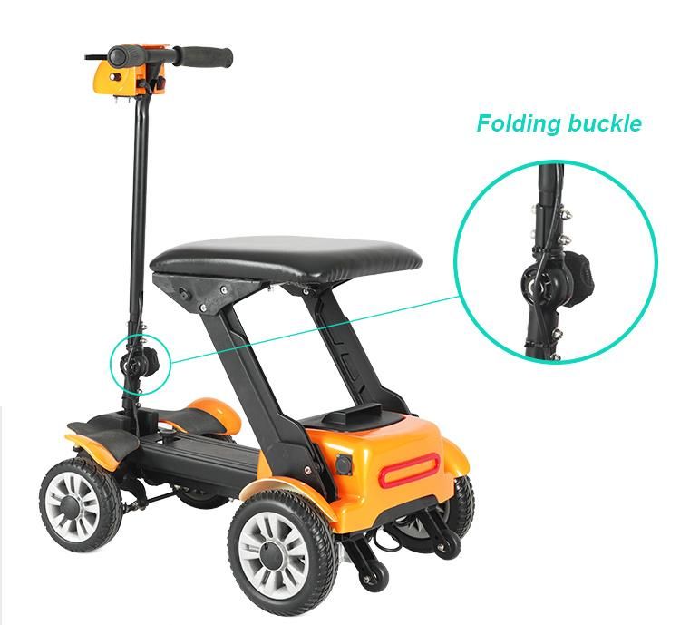Lithium Battery 120W Folding Electric Scooter with FDA, Ce
