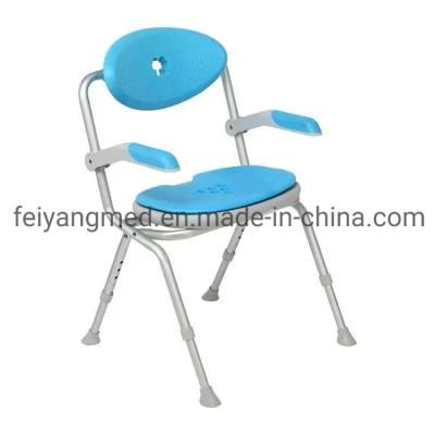 Aluminum Bathroom Safety Non-Slip Folding Bath Chair Shower for Adults