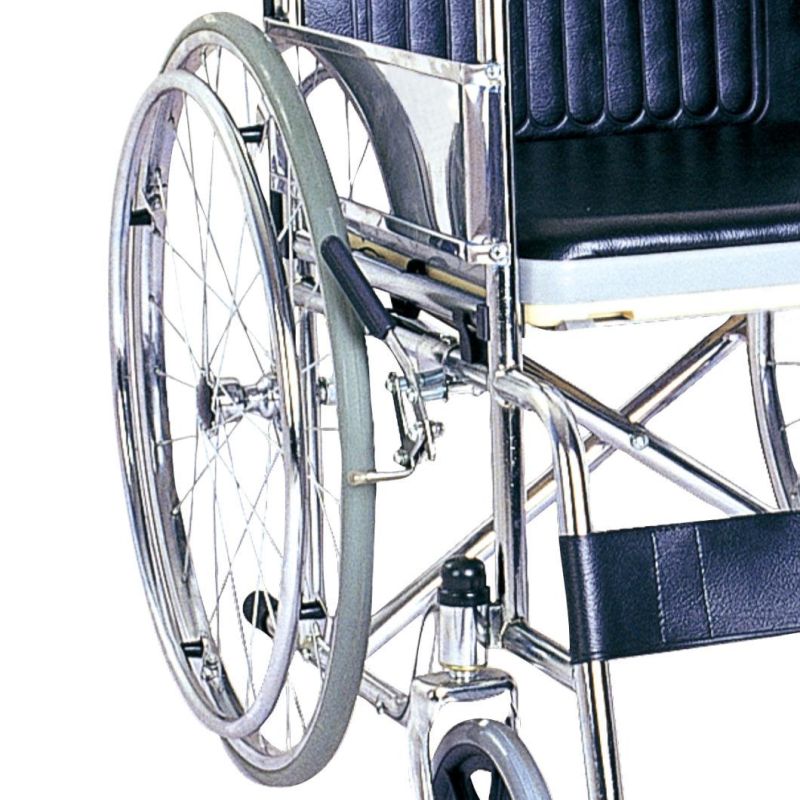 Folding Aluminum Alloy Lightweight and Economical Manual Wheelchair