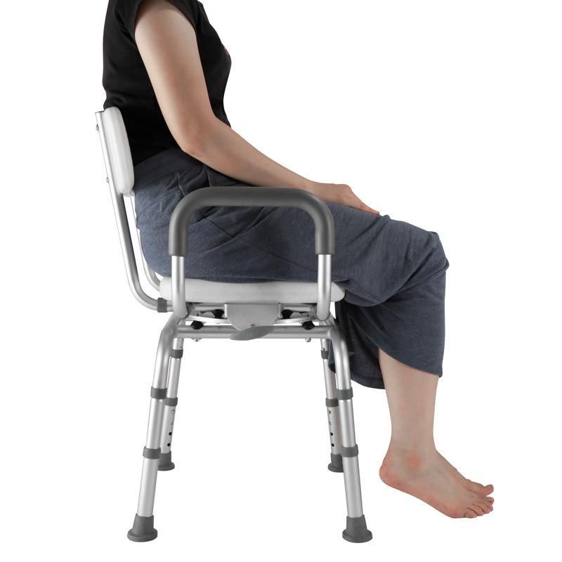 Brother Medical Aluminium Lift Assist Bath Chair for The Elderly