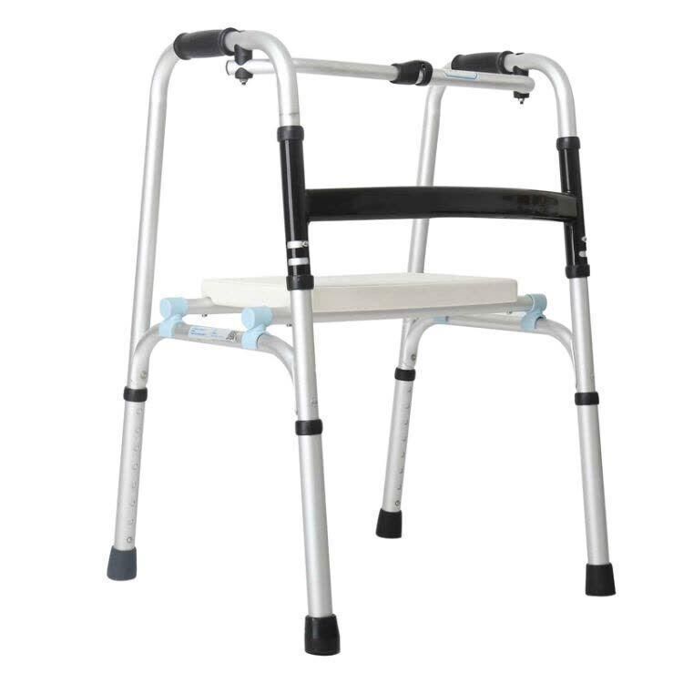 Hot Sales Folding Adjustable Aluminum Medical Walker Stick for Elderly