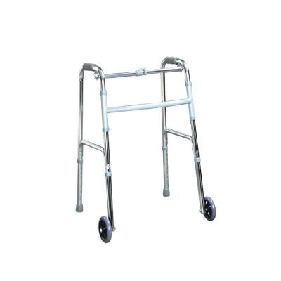 Lightweight 2 Wheel Drive Manual Aluminum Walkers for Elder