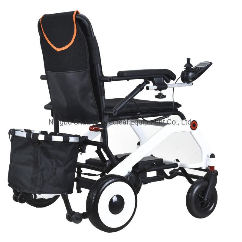 (Shuaner N-20) Folding Portable Automatic Electric Motors Lightweight Wheelchair Power Chair