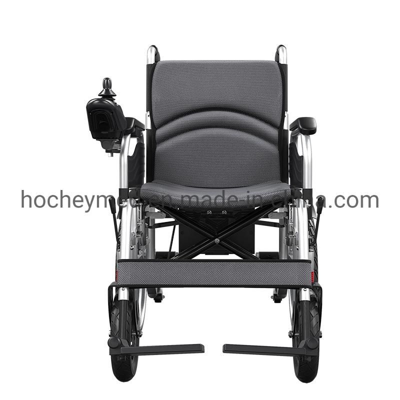 Hochey Medical Electric Wheelchair Electrical Handicapped Foldable Motor Electric Wheelchair