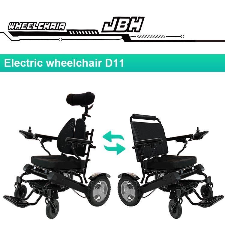 2019 Hot Sale Aluminium Folding Lithium Battery Electric Wheelchair