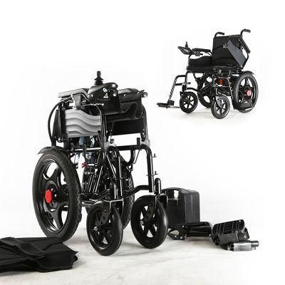 Steel Topmedi China Electric Power Wheelchair with ISO Manufacture Tew002
