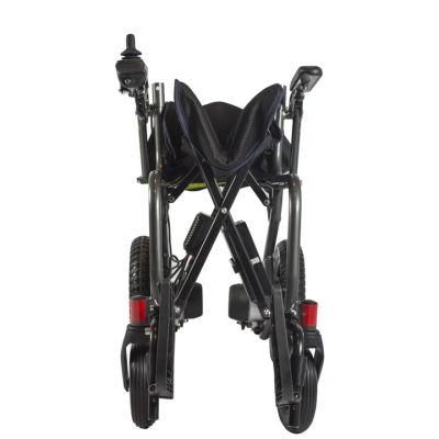 Portable Light Weight Handicapped Folding Electric Power Wheelchair