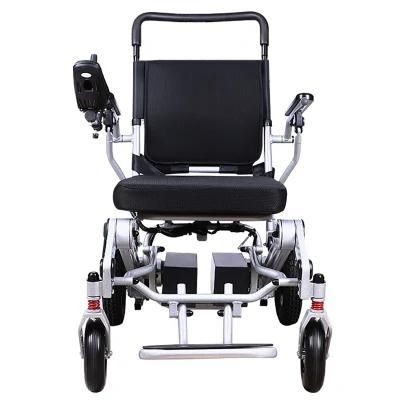 Medical Wheelchair Aluminium Alloy Frame Electric Wheelchair for Disabled People