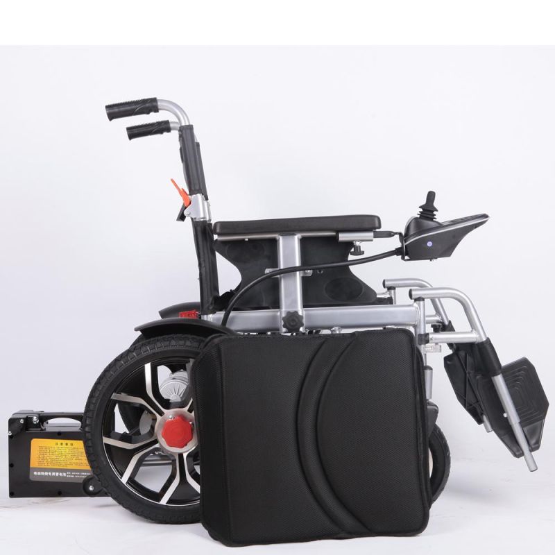 New Folding Electric Wheelchair for The Disabled