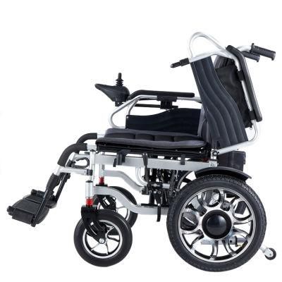 Both Sides Separate Electric Wheel Chair Power Chairs Aluminum Wheelchair with CE Hot