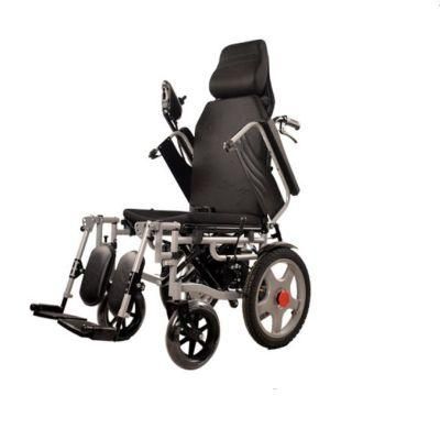 Folding Electric Motorized for Handicapped Customizable Function Practical Electrical Invalid Wheelchair