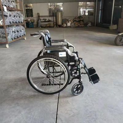 ISO Approved Shanghai Silla De Ruedas Konfort Standard Elevable Drive Wheelchair
