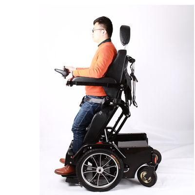 Luxury Aluminum Frame Standing Electric Wheelchair for Disabled