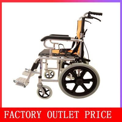 Best Price Aluminium Alloy Light Weight Non Electric Folding Manual Wheelchair