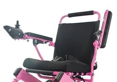 Aluminium Folding Lightweight Power Motor Electric Wheelchair for Disabled Elderly