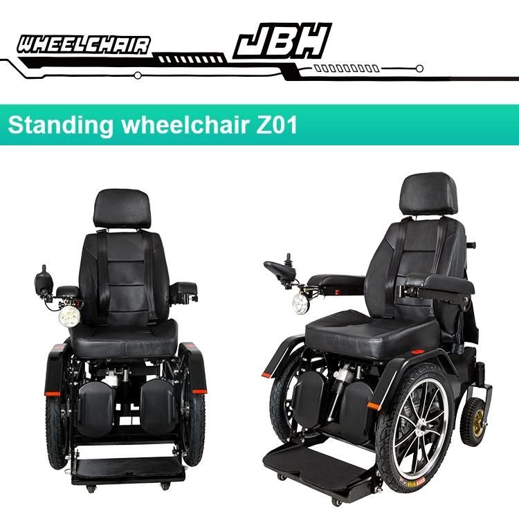 Luxury Reclining Standing Power Electric Wheelchair for Paralyzed People