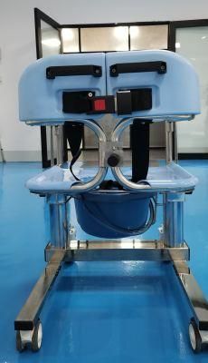 2022 Hot Design Patient Transfer Commode Chair with Wheel for Disabled