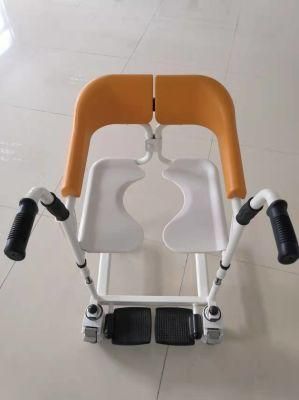 Disabled Wheelchair Light Hand Push Moving Multi-Functional Transfer Chair