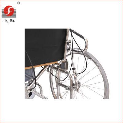 Luxury Folding Steel Reclingcommode Wheelchair