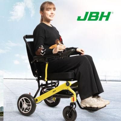 Hot Selling Handicapped Electric Folding Power Automatic Wheelchair with Joystick Controller
