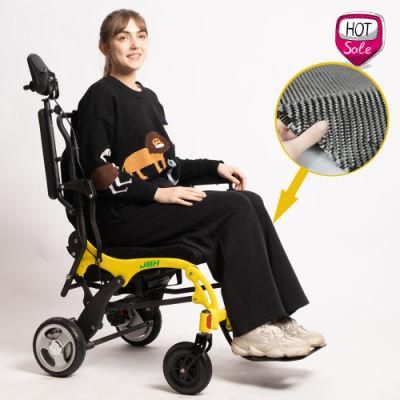 Super Light Popular Electric Product Carbon Fibre Brushless Motor Power Wheelchair