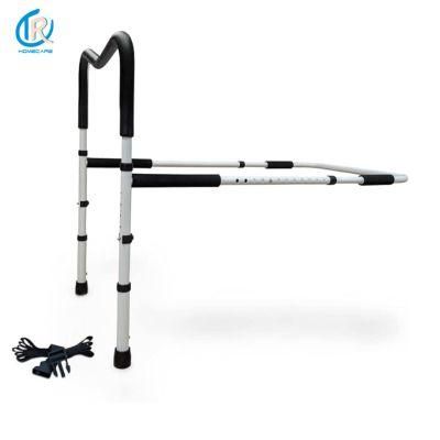 Wheelchair Assist- Steel Bed Assistance Rail W/Storage Bag Foam Handle Sabed Rail with Adjustable Handle